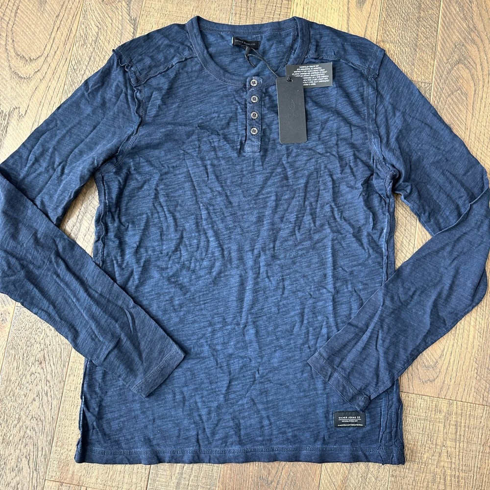 Silver Jeans Co Henley Top